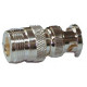 Adaptador conector N Hembra a BNC Macho